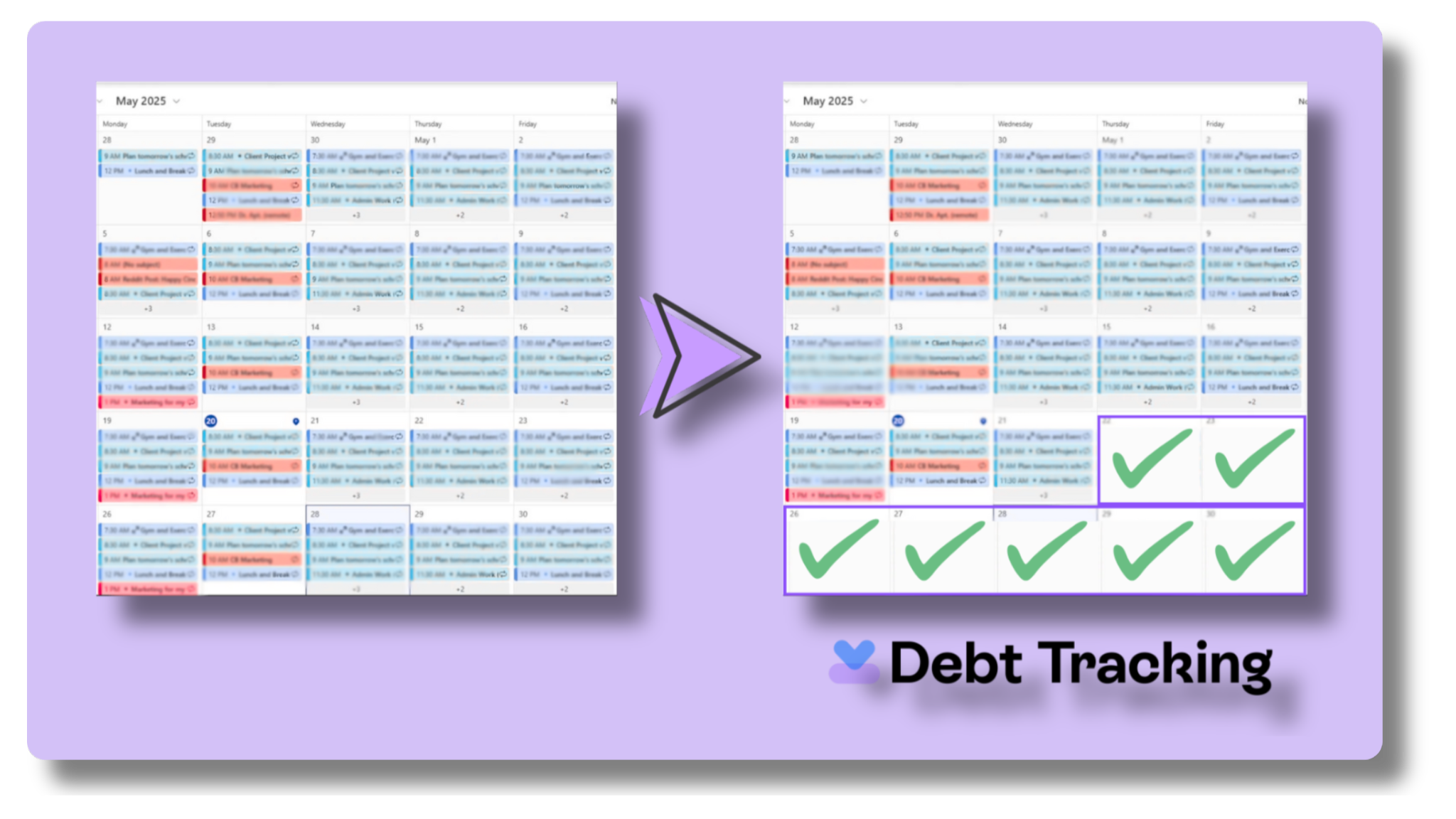 Automate your debt management: save 1 week a month
