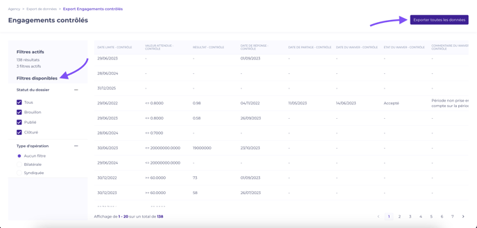 export - prévisualisation 
