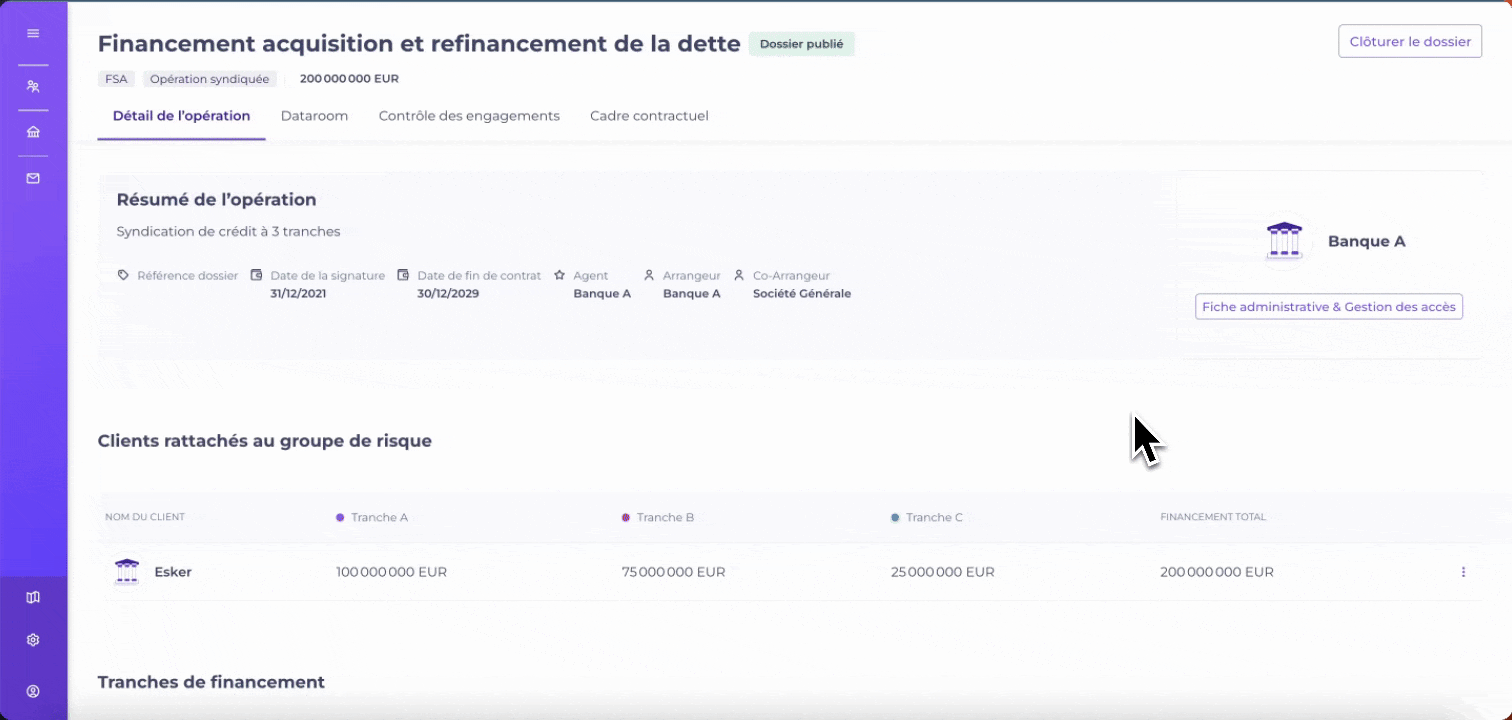 gestion accès